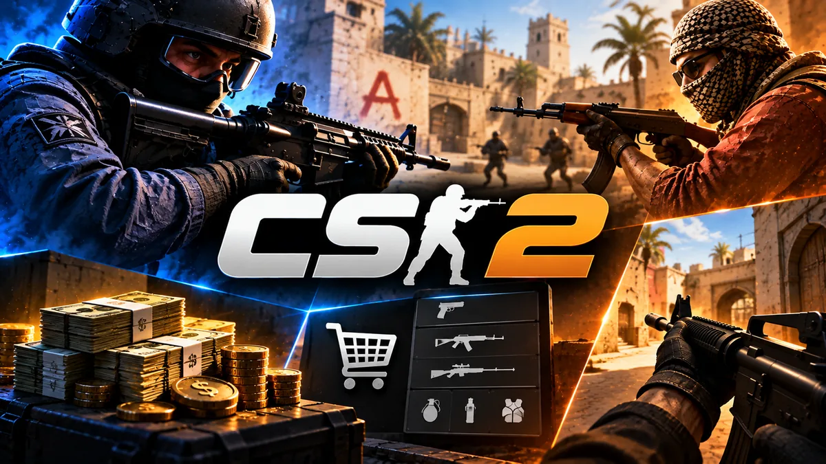 Counter-Strike 2 para principiantes: economía, compras y primeras partidas