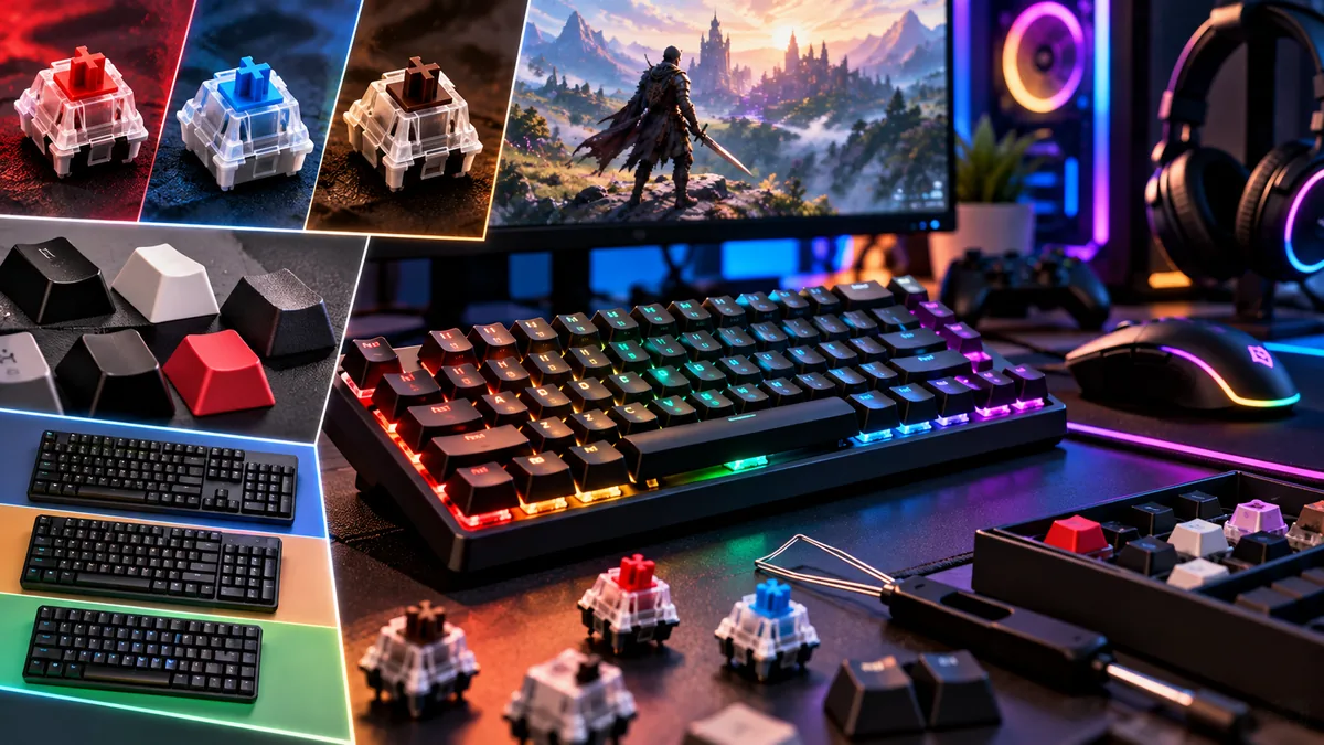 Cómo elegir tu primer teclado mecánico para jugar