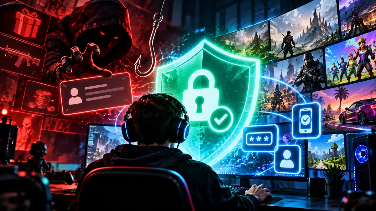 Cómo proteger tu cuenta de juegos de hackeos y estafas