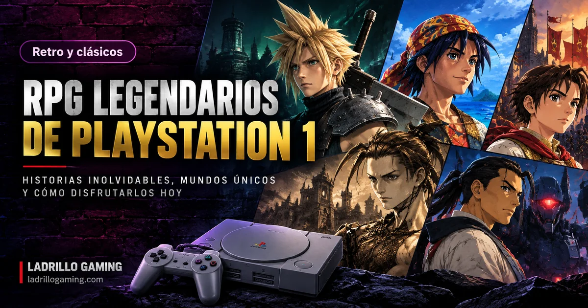 Los mejores RPG de la primera PlayStation y cómo jugarlos hoy