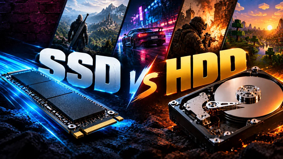 SSD o HDD para tus juegos: qué disco elegir según tu bolsillo y tus hábitos